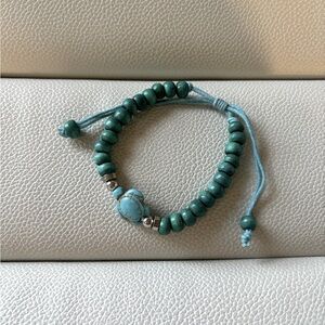 Sea turtle turquoise beads bracelet